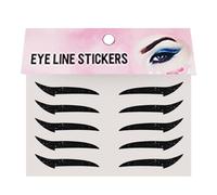 Fukamou Autocollants Eyeliner Cils - Bande Adhésive pour Fard à Paupières,Adhésif Tenue Longue Bandes Pour Sorties Danse Voyage Scène Mères