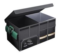 Fukamou Coffre de Rangement de Voiture, boîte de Rangement de Coffre Pliable | Accessoires de Voiture, Rangement de Voiture avec Fond antidérapant pour Toute Voiture, SUV, Camion pour Aliments Chauds