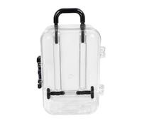 Fukamou Coffret Cadeau Valise | Petit récipient Transparent | Boîte d'emballage de Voyage, boîte à Bonbons Valise pour Anniversaire, Mariage, Anniversaire, décoration de Maison Ancienne, boîte