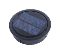 Fukamou Dessus de rechange pour lumière solaire | Pièces de lanterne de panneau solaire - Étanche et marche/arrêt automatique, accessoires de lumière solaire LED pour terrasse, cour, allée, jardin