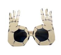 Fukamou Lunettes Drôles Pour Adultes,Modèles Originaux Et Uniques - Style Gestes OK Pour Photographie Création Vidéos Courtes Jeux Interactifs Spectacles Plage Fêtes d'Anniversaire