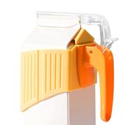 Fukamou Pince Pour Brique De Lait Avec Poignée | Assistant de Versage Anti-Fuite pour Carton de Boisson,Clip Verseur Pour Berlingot De Jus - pour Cuisine Salle à Manger Maison Hôtel Restaurant