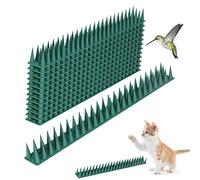 Fukamou Pointes d'oiseaux | Cat Clôture Spikes Sécurité Anti Climb,Pigeon Pointes d'extérieur pour Chat éloigner Les Oiseaux Raton Laveur pic, défenseur extérieur pour éloigner Le pic 10 pièces