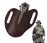 Fukamou Porte-Poche,Gaine Rangement en Cuir pour Hommes pour Couteaux pliants - Ceinture Fourreau Couteaux en Cuir, étui Transport Couteaux Ouverts, Cadeaux pour Hommes