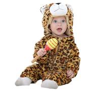 Fukamou Pyjama grenouillère, Costume d'halloween pour bébé,Costume de Tigre, déguisement Unisexe, Onesie pour Kids, pour fêtes, Cosplay, Costume d'halloween et de Carnaval
