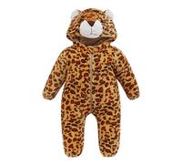 Fukamou Pyjama grenouillère, Costume d'halloween pour bébé,Costume de Tigre, déguisement Unisexe, Onesie pour Kids, pour fêtes, Cosplay, Costume d'halloween et de Carnaval