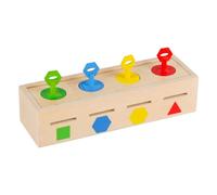 Fukamou Shape Sorter | Jouet Éducatif STEM pour Apprendre Les Formes Et Couleurs | Boîte à Serrures avec Formes Géométriques pour Développement Cognitif Idée Cadeau Voyage Maison Anniversaire