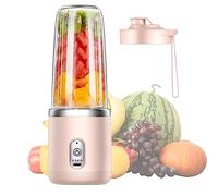 Fukamou Smoothie Mixeur Portable Blender, Mixeur Rechargeable USB Portable Blender, Mixeur Fruits sans Fil Sport Camping Fitness, pour Smoothie, Milk Shake, Jus de Fruits et Légumes