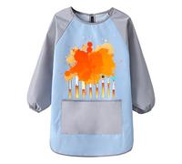 Fukamou Tablier De Peinture Enfant - Blouse De Peinture Et Cuisson Pour | Blouse Créative Hypoallergénique pour Activités Maison Jardin École