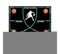 Fukamou Tapis de Dribble de Basket-Ball, Tapis de Dribble de Basket-Ball - Tapis de Dribble antidérapant en Caoutchouc pour Basket-Ball | Tapis d'exercice Silencieux Absorbant Les Chocs, antidérapant