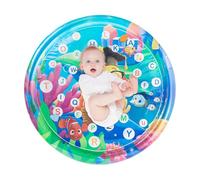 Fukamou Tapis d'Eau pour Bébé - Tapis de Jeu Sensoriel Gonflable à Eau,Jouets d'Activité Sensoriels Portatifs pour Amusement et Apprentissage à la Maison Plage Garderie Jeux entre Amis et Anniversaire