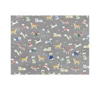 Fukamou Tapis Rafraîchissant pour Chien | Grand Coussin de Refroidissement | Lit Imperméable pour Caisse de Transport Intérieur Extérieur pour Chiots et Chiens Âgés par Temps Froid Voyages Camping