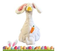 Fukamou Vêtements pour Sculptures d'animaux en Béton - Tenues pour Statues en Ciment pour Jardin et Extérieur,Costume Oreilles De Lapin Sculpture 43 Cm 58 Cm pour Jardin Anniversaire Pendaison De