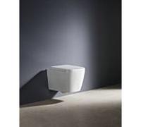 Fukana Premium WC Set softedge, weiß, spülrandlos, mit WC-Sitz