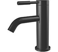 Fukana stile black mitigeur lavabo 24750702 avec garniture de vidage , noir