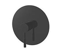 Fukana stile noir mitigeur de douche 24566702 noir, ensemble de finition, 1 Verbraucher