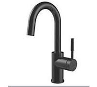 Fukana stile noir mitigeur lavabo 24759702 bec haut, noir