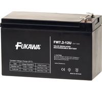 FUKAWA batterie au plomb FW 7,2-12 F1U pour UPS APC/AEG/EATON/Powerware/ 12V/ 7,2 Ah/ durée de vie 5 ans/ Faston F1-4,7mm