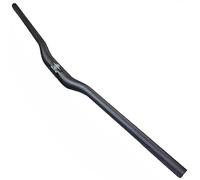 FukkeR VTT Vélo Extra Long Guidon en Fibre de Carbone 31.8 Bicyclette Riser Bar pour BMX DH XC AM FR 580/600/620/640/660/680/700/720/740/760mm Montagne Cintre (Color : Black, Size : 760mm)