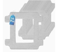 Fukmory Lot de 16 Tampons de Nettoyage pour Ecovacs Winbot W2S/W2S Omni | Réutilisables et lavables