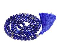 Fukugems mala tibetain 108 perles collier Pour femmes homme mala Pierre bracelet Bouddhiste Méditation collier, 38 inch, Gemme, Perle