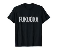 Fukuoka Vintage City Design Voyage Destination T-Shirt