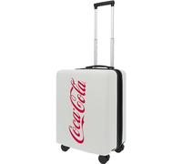 FUL Coca Cola Valise à roulettes rigide avec roulettes pivotantes 57,1 cm, blanc, blanc, 22.5 Inch, Ful Coca Cola Valise à roulettes rigide avec roulettes pivotantes 57 cm