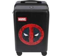 FUL Marvel Deadpool Valise à roulettes rigide avec roulettes pivotantes Noir 57,1 cm, noir, 22.5 Inch, Ful Marvel Deadpool Valise à roulettes rigide avec roulettes pivotantes 57 cm