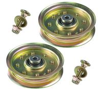 FULAIGE Lot de 2 poulies de renvoi 175820 - Remplace les poulies de renvoi Craftsman 175820 Craftsman, Husqvarna 532175820, Husqvarna 596481401 539107620 pour Husqvarna MZ61 MZT61 MZT52 MZT52 Z52 M