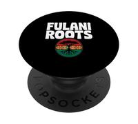 Fulani Roots African Pride Diaspora ADN Africa Ancestry PopSockets PopGrip Adhésif