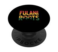 Fulani Roots African Pride Diaspora ADN Africa Ancestry PopSockets PopGrip Adhésif