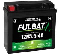 FULBAT Accumulateur de gel 12N5.5-4A GEL