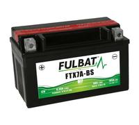 Fulbat Batterie FTX7A-BS 12 V 6 Ah – livrée avec acide, sans entretien