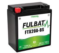 Fulbat - Batterie Fulbat GEL SLA FTX20A-BS GEL 12V 18AH 270 AMPS 150x87x161 + Gauche