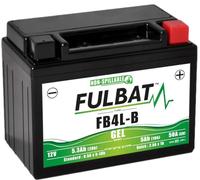 FULBAT BATTERIE MOTO FULBAT GEL FB4L-B / YB4L-B 12V 5,3AH 50A