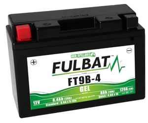 FULBAT BATTERIE MOTO FULBAT GEL FT9B-4 / YT9B-BS 12V 8,4AH 120A