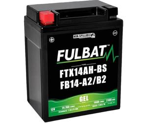 FULBAT BATTERIE MOTO FULBAT GEL FTX14AH-BS 12V 12AH 210A