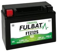 FULBAT BATTERIE MOTO FULBAT GEL FTZ12S / YTZ12S 12V 11,6AH 210A