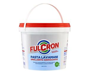 FULCRON 8208 Pasta Lavamani 5 L, Pasta Lavamani Igienizzante e Emolliente, Potere pulente e sgrassante, Ideale Anche per eliminare Lo Sporco Difficile, Uso Industriale, Bianco