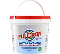 FULCRON 8208 Pasta Lavamani 5 L, Pasta Lavamani Igienizzante e Emolliente, Potere pulente e sgrassante, Ideale Anche per eliminare Lo Sporco Difficile, Uso Industriale, Bianco