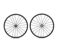 Fulcrum Racing 0 Cmptzn Db 28´´ Tubeless Road Wheel Set Argenté 12 x 100 / 12 x 142 mm / Campagnolo Black