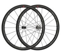 Fulcrum Set de Roues en Carbone Speed 40C noir 28" Satz (VR 9x100 + HR 10x130) Shimano