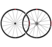 Fulcrum Set de Roues Racing 4 C17 noir 28" Satz (VR 9x100 + HR 10x130) Campa