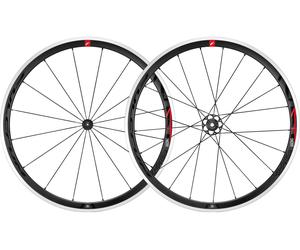 Fulcrum Set de Roues Racing 4 C17 noir 28" Satz (VR 9x100 + HR 10x130) Campa