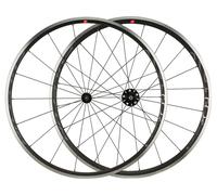 Fulcrum Set de Roues Racing 6 C17 noir 28" Satz (VR 9x100 + HR 10x130) Shimano