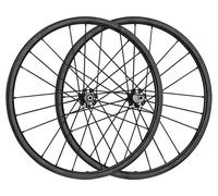 Fulcrum Set de Roues Racing Zero Carbon Competizione DB C19 Disc Center Lock noir 28" Satz (VR 12x100 + HR 12x142) Campa