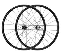 Fulcrum Set de Roues Rapid Red 3 Disc Center Lock 28" noir 28" Satz (VR 12x100 + HR 12x142) Campa N3W