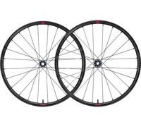 Fulcrum Set de Roues Rapid Red 5 DB Disc Center Lock 28" noir 28" Satz (VR 12x100 + HR 12x142) Shimano