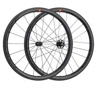 Fulcrum Set de Roues Wind 40C C17 noir 28" Satz (VR 9x100 + HR 10x130) Shimano