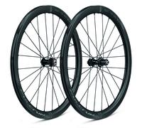 Fulcrum Wind 42 Db Disc Tubeless Road Wheel Set Argenté 12 x 100 / 12 x 142 mm / Campagnolo Black
